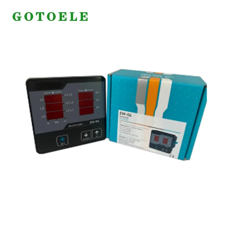 EM-06 digitale paneelmultimeter met 3×6-cijferig LED-display